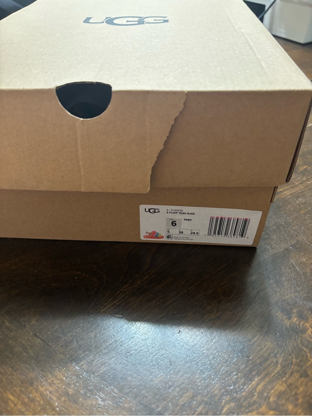 Kids UGG Fuzzy Footwear